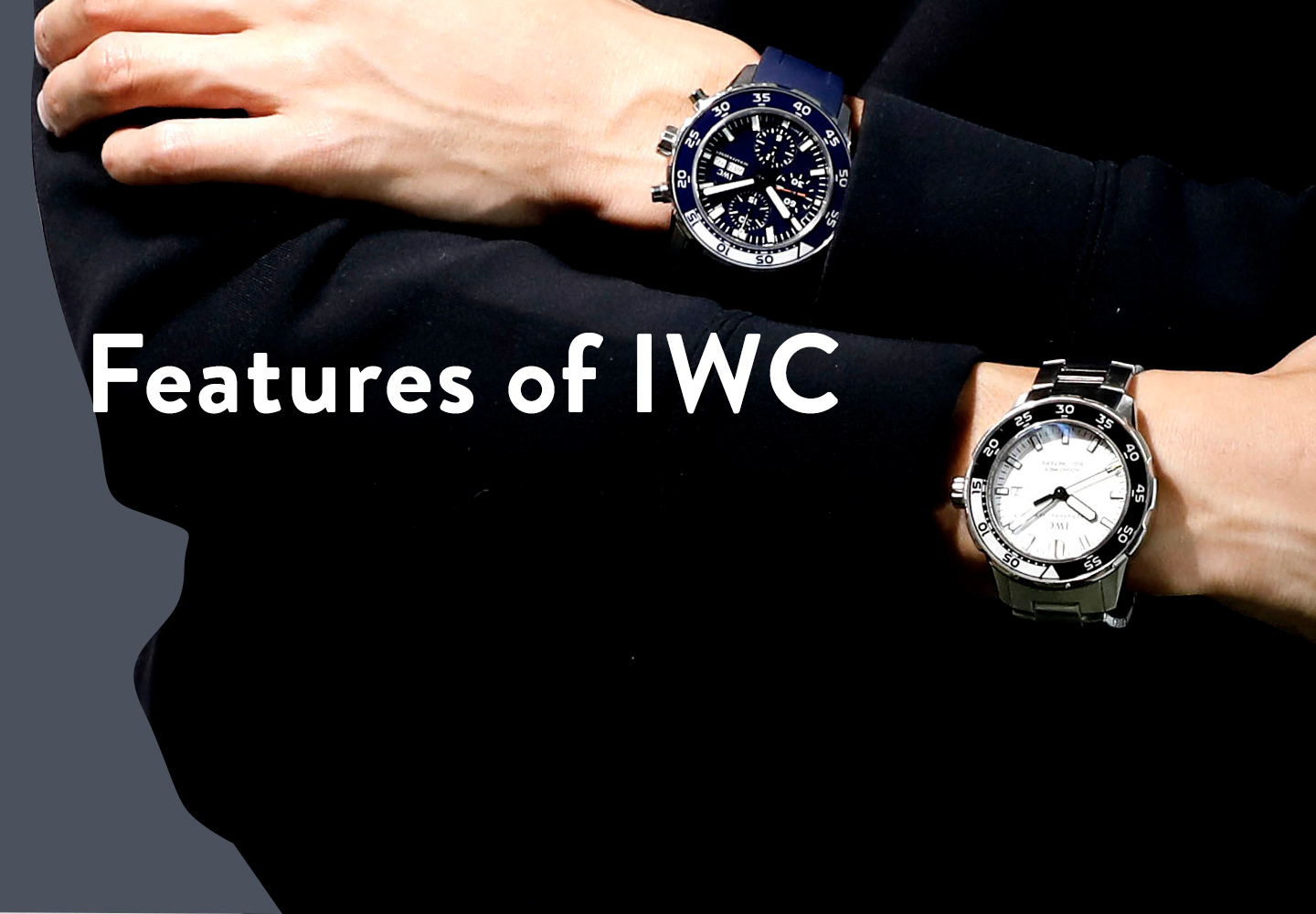 IWC ポルトギーゼ クロノグラフ用 純正ラバーベルト ブルー XL - 時計