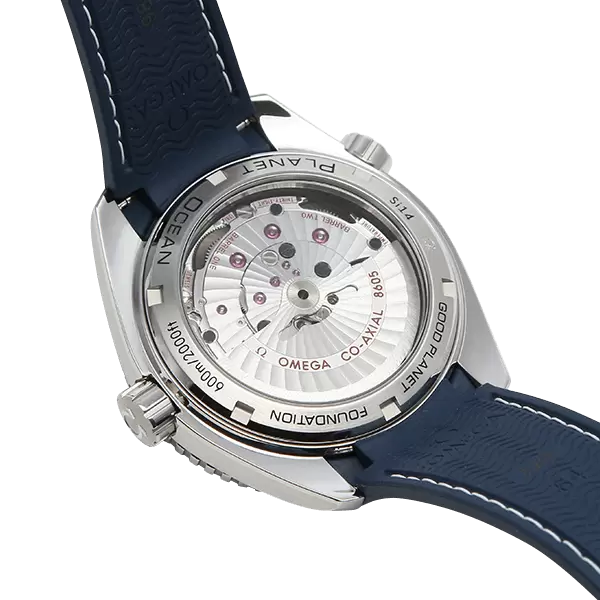 オメガ OMEGA 232.32.44.22.03.001 シーマスター プラネットオーシャン グッドプラネット GMT デイト 自動巻き メンズ 保証書付き_888119 中古【232.32.44.22.03.001】オメガ（OMEGA） シーマスター プラネット