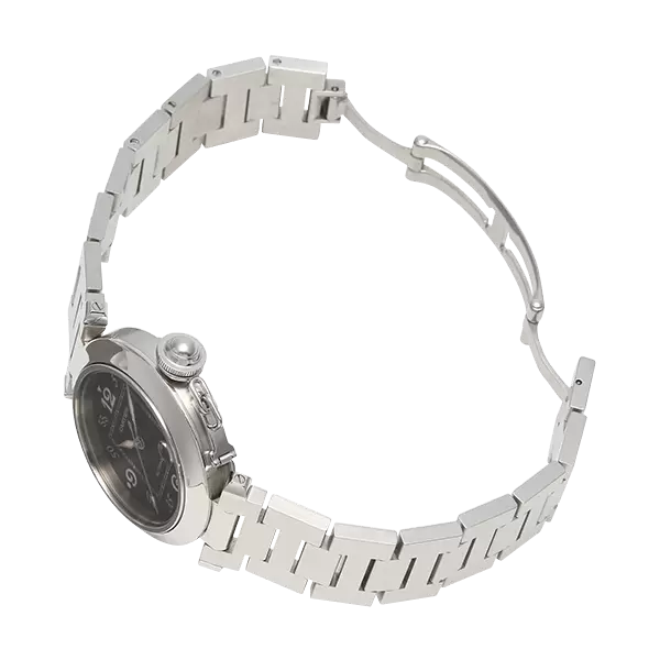 中古 カルティエ CARTIER W31043M7 ブラック ユニセックス 腕時計 中古【W31043M7】カルティエ（Cartier） パシャC｜カリトケ