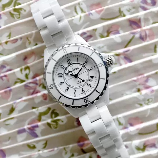 オーダー品】 ベルトのみ J12 レディース 33mm ピンクサファイア