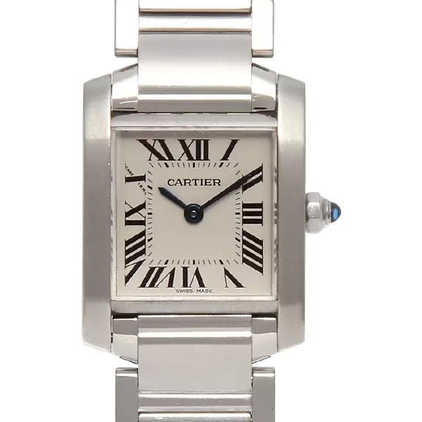 カルティエ Cartier タンクフランセーズSM W51008Q3 腕時計 中古)CARTIER カルティエ タンク フランセーズ SM W51008Q3