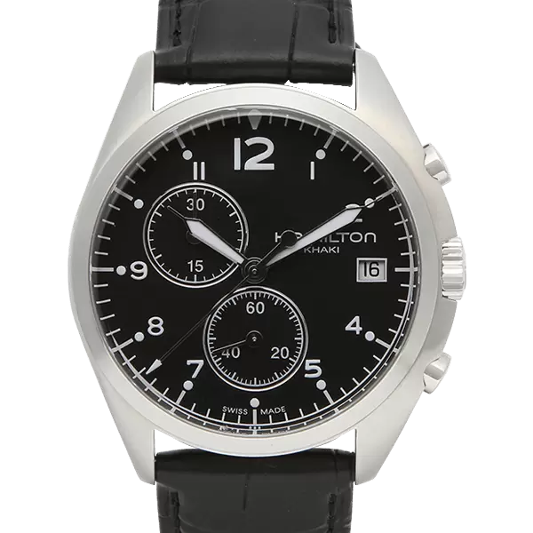 【美品】ハミルトン／カーキ パイロット クロノグラフ H765120／QZ 中古【H765120】ハミルトン（HAMILTON） カーキ パイロット クロノ