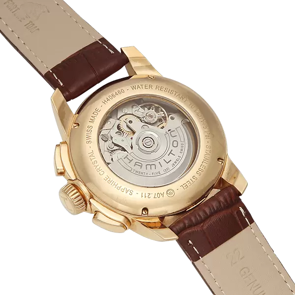レンタル商品【H406460】HAMILTON レイルロード クロノグラフ