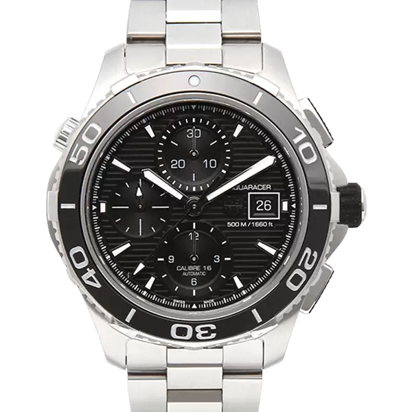 【在庫限り】 レンタル商品【CAK2110】TAG HEUER アクアレーサー クロノグラフ 時計