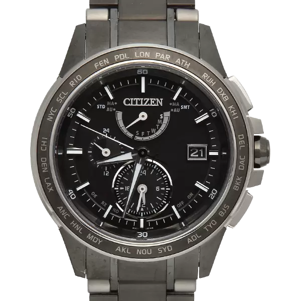 レンタル商品【H820-T020127】CITIZEN アテッサ エコドライブ ダブル  