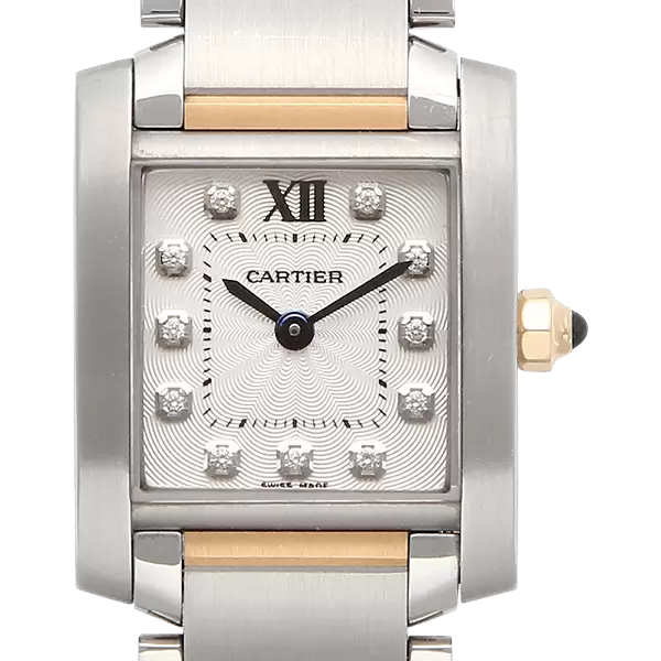 良品　Cartier カルティエ　タンクフランセーズSM　11p ダイヤ webp_100d231b-6ac1-436e-ba82-