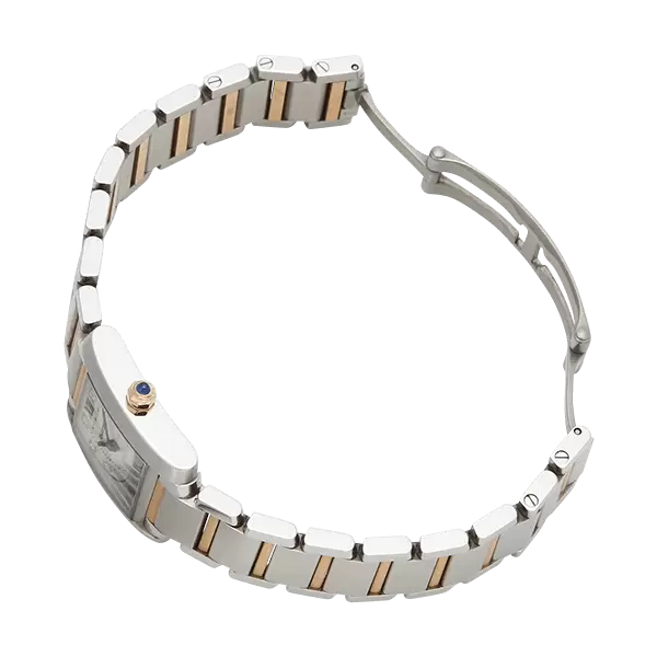 最終値下げ✴︎正規品✴︎美品✴︎激レア✴︎CartierタンクフランセーズSM 新品)CARTIER カルティエ タンク フランセーズ SM WE1001R8
