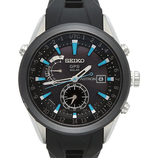 【廃番】SEIKO 7X52-0AB0 　アストロン 　GPSソーラー　ラバーベルト　ブラック 　メンズ腕時計 その他