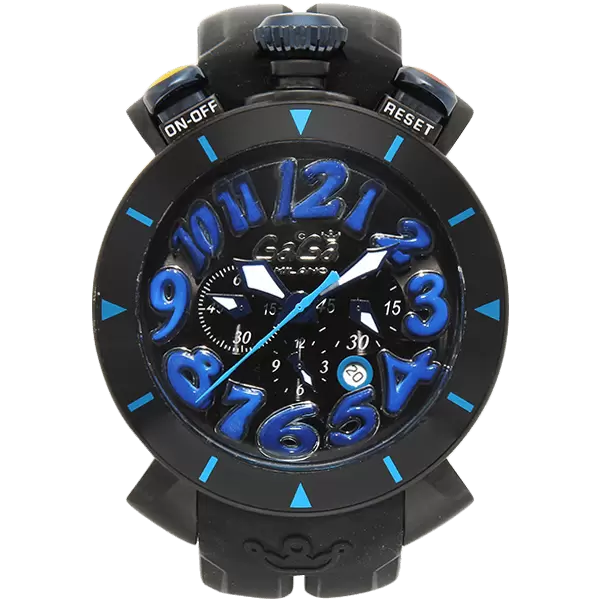 GaGa MILANO　ガガミラノ  マヌアーレ48 　クロノグラフ　腕時計それでは変更致します