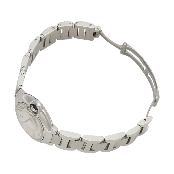 カルティエ CARTIER バロンブルー SM 11Pダイヤ WE902073 W4BB0029 シルバー Cartier（カルティエ）バロンブルー 11P
