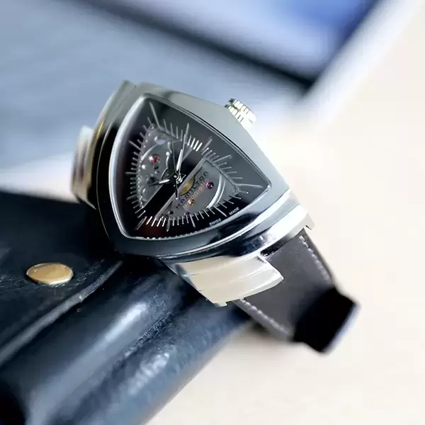 ハミルトン ベンチュラ H245150 茶文字盤 メンズ中古腕時計 兵庫