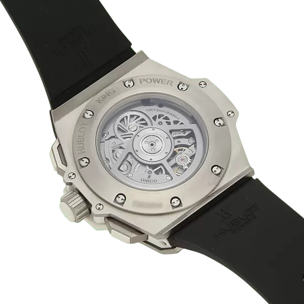 レンタル商品【701.NE.0127.GR】HUBLOT キングパワー チタニウム