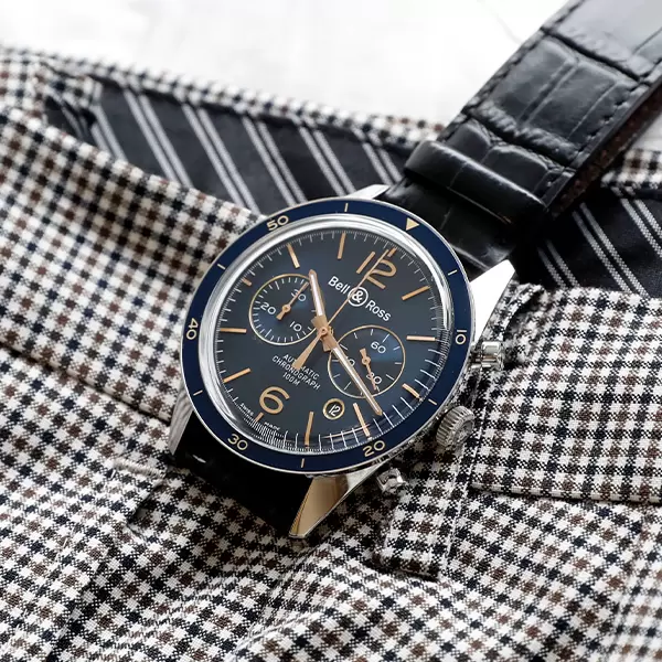 レンタル商品【BRV2-94】Bell & Ross ヴィンテージ クロノグラフ