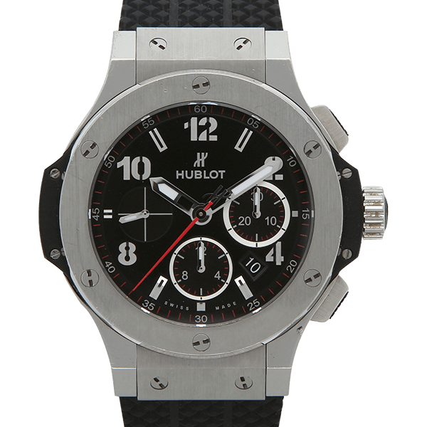 レンタル商品【301.SX.130.RX】HUBLOT ビッグバン スティール ブラック