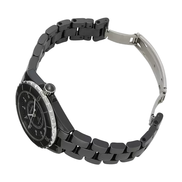 中古【H1626】シャネル（CHANEL） J12 38mm 12Pダイヤ｜カリトケ