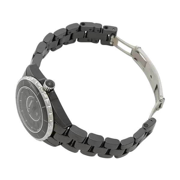 中古【H3828】シャネル（CHANEL） J12 インテンスブラック 33mm｜カリトケ