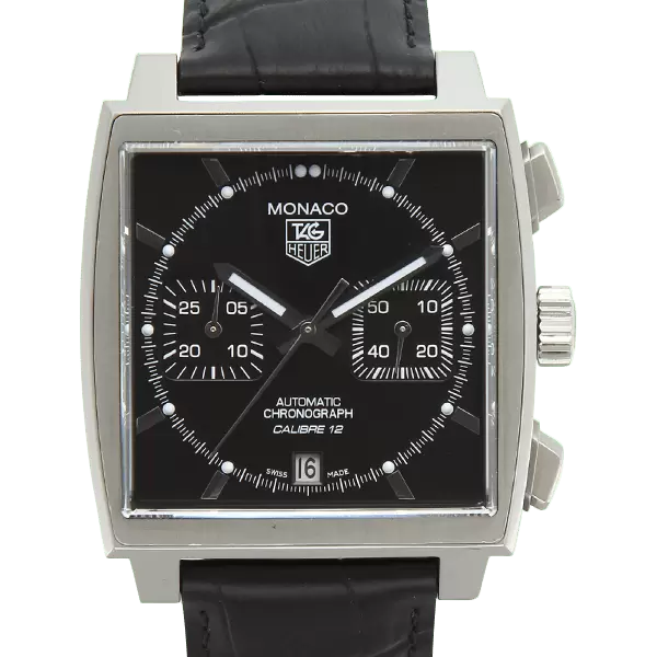 中古【CAW2110】タグホイヤー（TAG HEUER） モナコキャリバー12クロノ