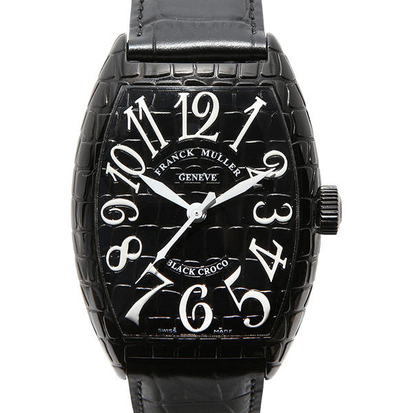 レンタル商品【8880SCBLKCRO】FRANCK MULLER トノーカーベックス 38mm