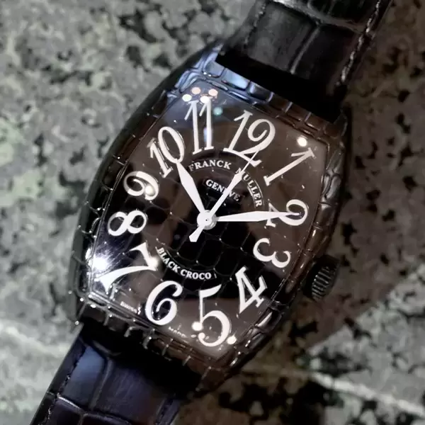 中古【8880SCBLKCRO】フランク・ミュラー（FRANCK MULLER） トノーカー