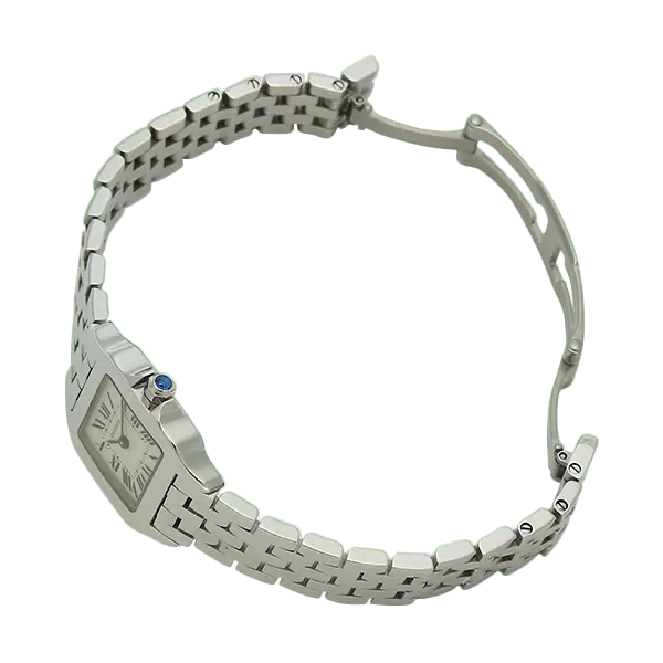 CARTIER カルティエ サントスドゥモワゼルSM W25064Z5【中古】 カルティエ サントス ドゥモワゼル SM W25064Z5 シルバー レディース