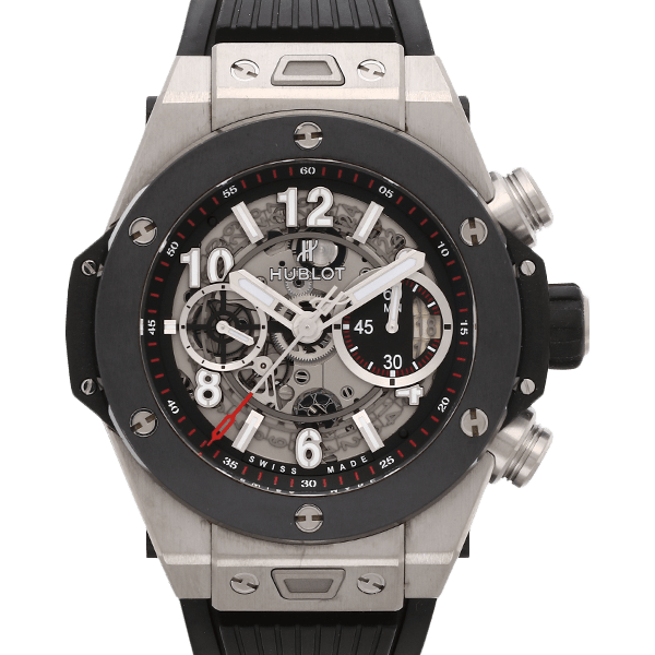 レンタル商品【411.NM.1170.RX】HUBLOT ビッグバン ウニコ チタニウム