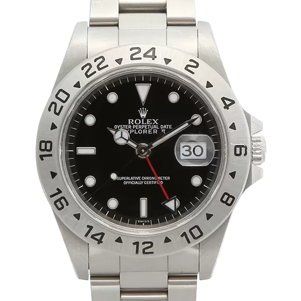 【割引中】ロレックス　エックスプローラⅡ　海外輸入品 中古【16570】ロレックス（ROLEX） エクスプローラーⅡ｜カリトケ