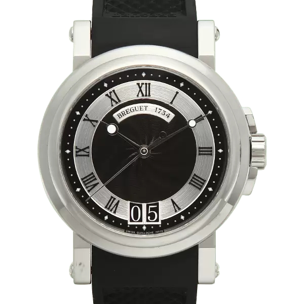 中古【5817ST/92/5V8】ブレゲ（BREGUET） マリーンⅡ ラージ デイト