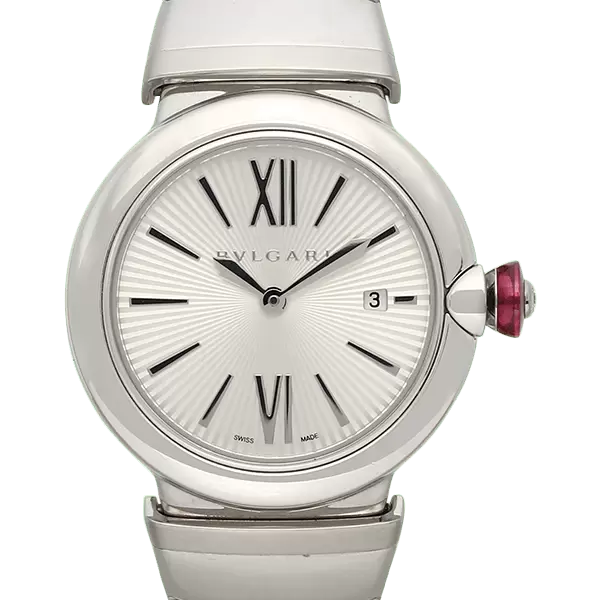 【新品】ブルガリ BVLGARI 腕時計 レディース LU28C6SSD ルチェア 28mm LVCEA 28mm クオーツ シルバーxシルバー アナログ表示 楽天市場】ブルガリ ルチェア 28mm ダイヤモンド レディース 腕時計