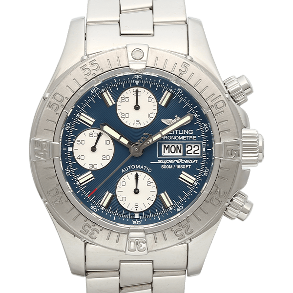 中古【A13340】ブライトリング（BREITLING） スーパーオーシャン クロノグラフ デイデイト｜カリトケ