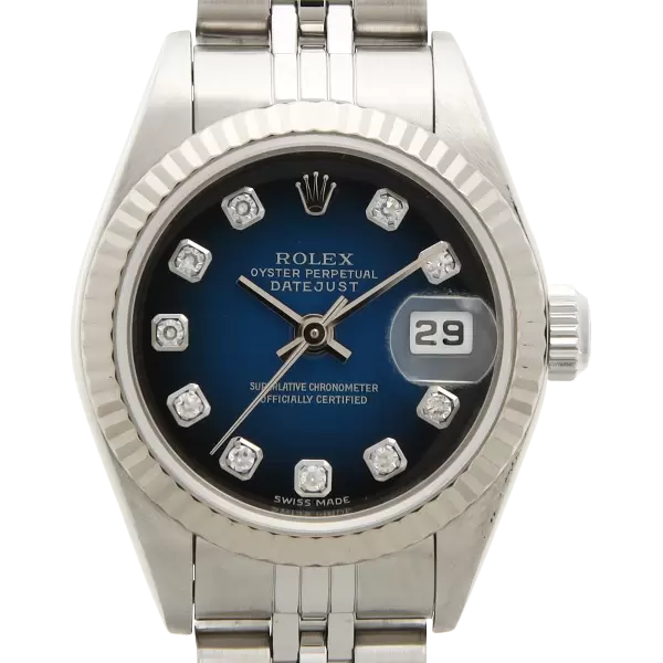 レンタル商品【79174G】ROLEX デイトジャスト 10Pダイヤ｜カリトケ