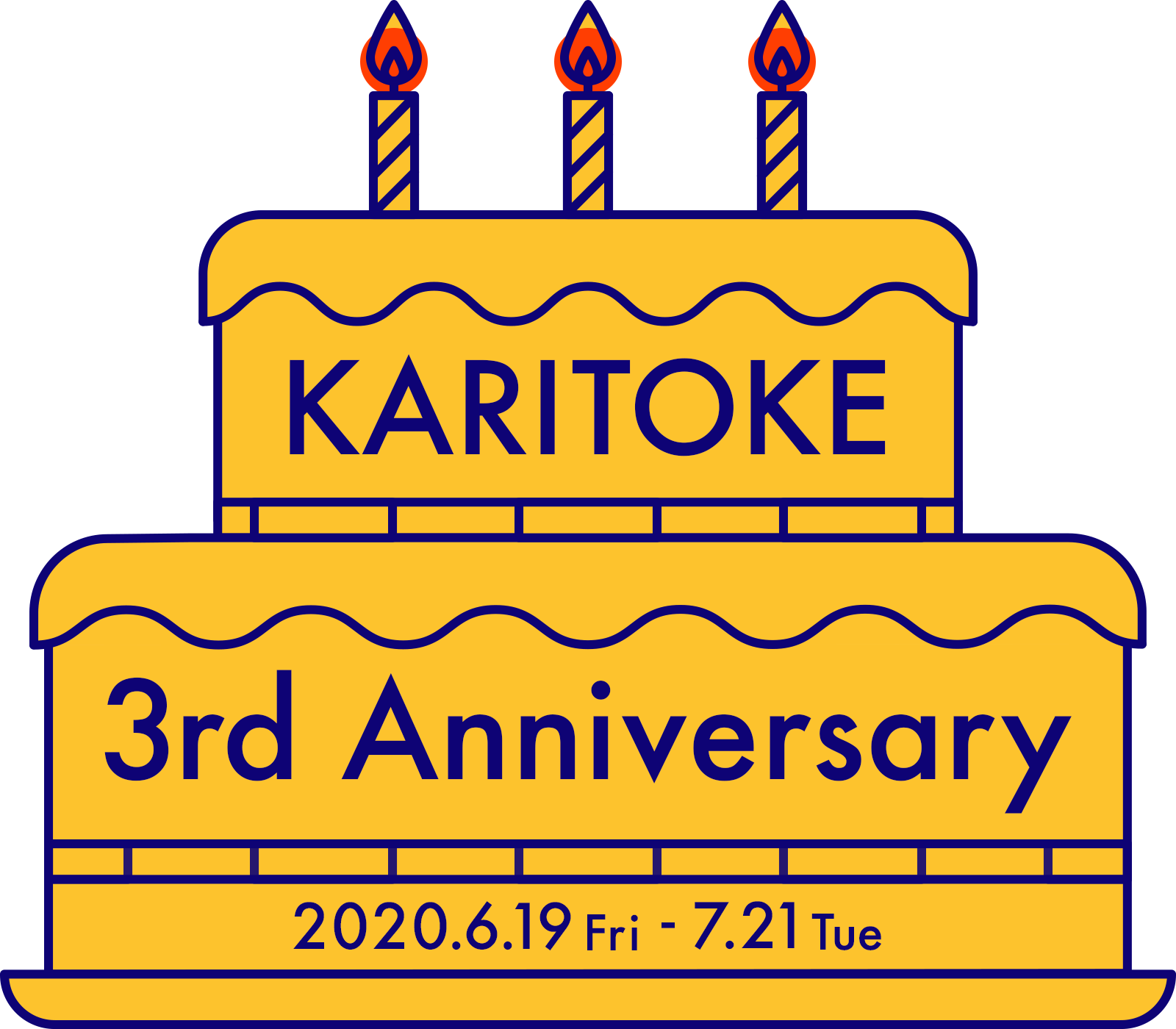 KARITOKE 3rd Anniversary 2020.6.19Fri-7.21Tue